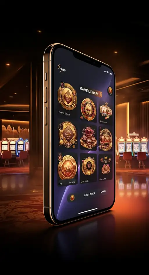 Interface de jeu colorée du Golden Panda Casino présentant une machine à sous vidéo moderne avec des symboles de richesse et un multiplicateur de gains